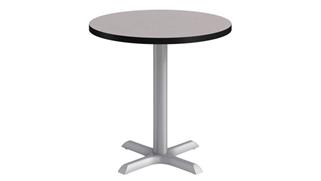 Pub & Bistro Tables KFI Seating 30in Round Pedestal Table