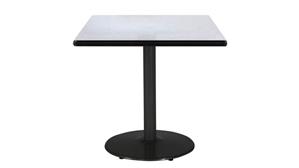 Cafeteria Tables KFI Seating 30in Square Table
