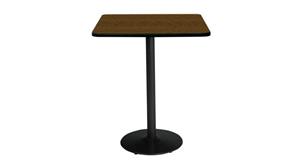 Cafeteria Tables KFI Seating 42in H x 30in Square Table, Bistro Height
