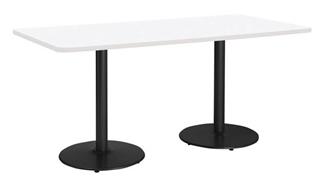 Conference Tables KFI Seating 6ft W x 36in D x 36in H Conference Table, Round Base