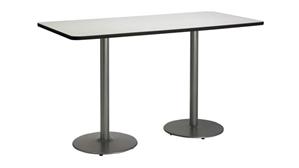 Conference Tables KFI Seating 6ft x 36in Pedestal Table