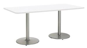 Conference Tables KFI Seating 6ft W x 36in H x 36in D Conference Table, Round Base