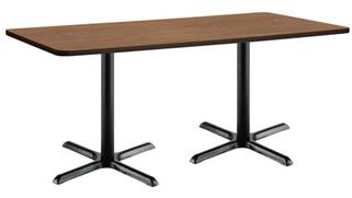 Conference Tables KFI Seating 6ft W x 36in D x 36in H Conference Table, X-Base
