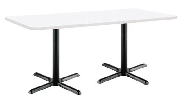 Conference Tables KFI Seating 36"H x 36" W x 72" D Conference Table, X-Base