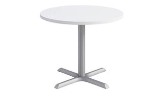 Pub & Bistro Tables KFI Seating 36in Round Pedestal Table