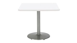 Cafeteria Tables KFI Seating 36in Square Top Breakroom Table