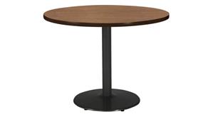 Cafeteria Tables KFI Seating 36"H x 42" Diameter Breakroom Table, Round Base