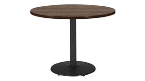 Cafeteria Tables KFI Seating 36"H x 42" Diameter Breakroom Table, Round Base
