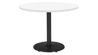 Cafeteria Tables KFI Seating 36" H x 42" Diameter Breakroom Table, Round Base