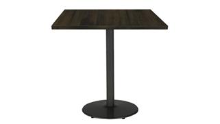 Cafeteria Tables KFI Seating 42in Square Top Breakroom Table