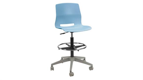 Rolling Office Drafting Stool