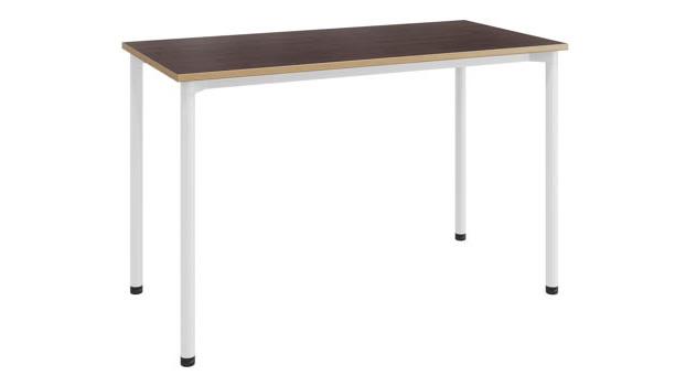 Cafelle Top with Plywood Edge / White Frame