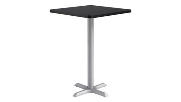 30in Square, Bar Height, Pedestal Table