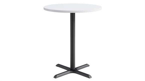 36in Round, Bar Height, Pedestal Table
