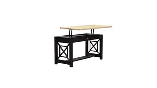 Adjustable Height Desks & Tables WFB Designs 56in Lift Top Writing Desk