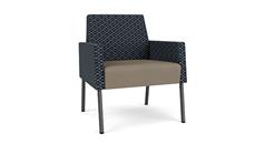 Side & Guest Chairs Lesro Polyurethane & Fabric Guest Chair