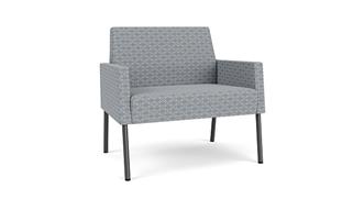 Big & Tall Lesro Rise Fabric Bariatric Chair