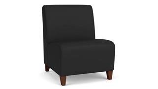Big & Tall Lesro Polyurethane Oversize Guest Chair Armless
