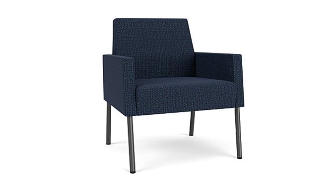 Blueberry Reframe Fabric/Charcoal Finish Legs