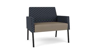 Big & Tall Lesro Polyurethane & Fabric Bariatric Chair