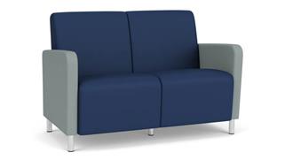 Sofas Lesro 2 Seat Sofa, Upholstered Seat, Back and Arms