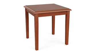 Reception Seating Lesro Lenox Wood End Table