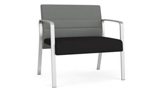 Big & Tall Lesro Bariatric Chair, Upholstered Seat, Upholstered Back