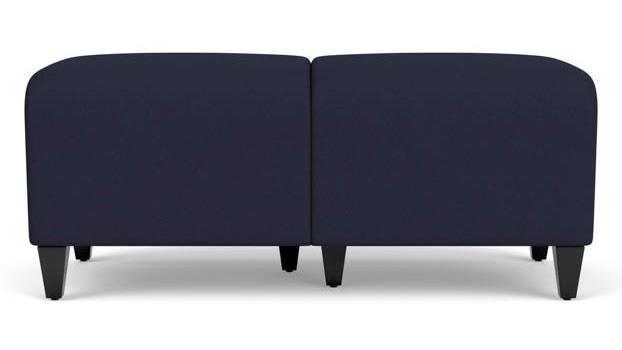 Open House Navy Upholstery / Black Finish