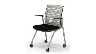Stacking Chairs Mayline Office Furniture Training Chair with Arms