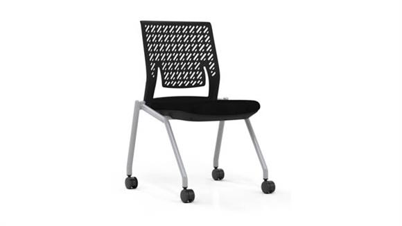 Stacking Chairs Mayline Office Furniture Flex Back Training Chair
