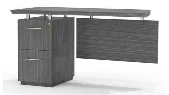 Desk Parts & Accessories Mayline Office Furniture Single Pedestal Desk Return