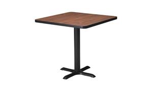 Conference Tables Mayline Office Furniture 30" Square Bar Height Hospitality Table