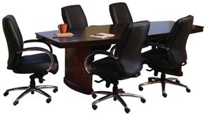 Conference Tables Mayline Office Furniture 8ft Boat Shaped Conference Table
