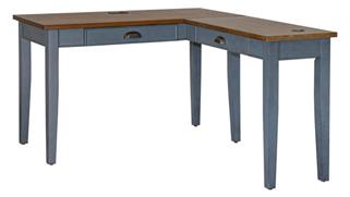 L Shaped Desks Martin Furniture L-Shaped Table and Return