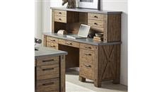 Office Credenzas Martin Furniture 68in W Credenza and Low Hutch - Assembled
