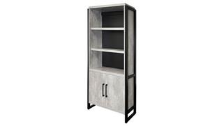 Bookcases Martin Furniture 5 Shelf Bookcase with Doors