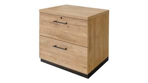 File Cabinets Lateral Martin Furniture Wood Laminate Lateral File Drawer - Assembled