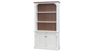 Bookcases Martin Furniture 78in H Bookcase with Lower Doors