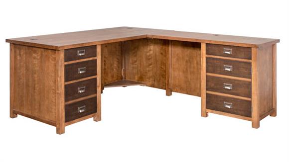 L Shaped Desks Martin Furniture L-Shaped Desk