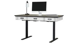 Adjustable Height Desks & Tables Martin Furniture 60in W Electric Sit / Stand Desk