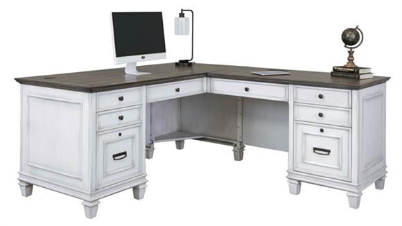 L Shaped Desks Martin Furniture 70" W Right Hand Facing L-Shaped Desk