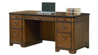 Executive Desks Martin Furniture Double Pedestal Desk