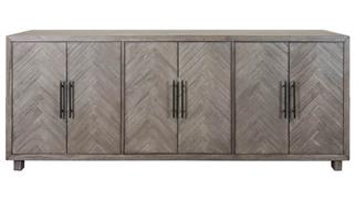 Entertainment Centers Martin Furniture 90in Wood Accent Cabinet