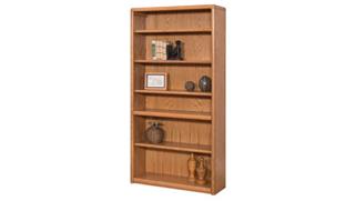 Bookcases Martin Furniture 70"H Bookcase with 6 Shelves
