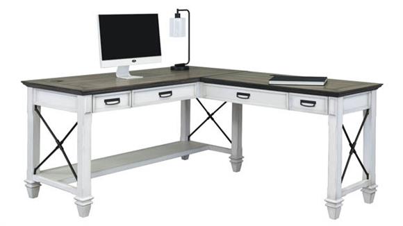 60in W Right Hand Facing Open L-Shaped Desk