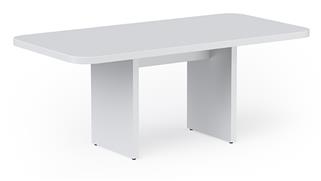 Conference Tables WFB Designs 6ft Radius Corner Rectangular Conference Table