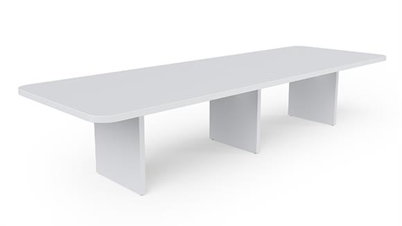 12ft Radius Corner Rectangular Conference Table - 60in wide