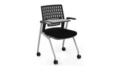 Stacking Chairs Mayline Flex Back Training Chair with Tablet