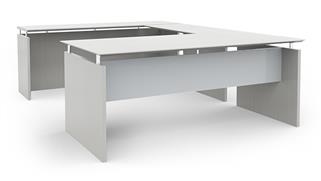 U Shaped Desks Mayline 72in x 104in Reversible U-Desk
