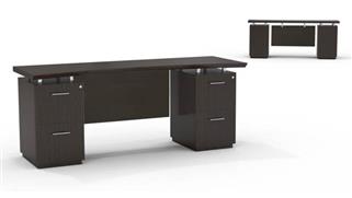 Office Credenzas Mayline Office Furniture 72in Double Pedestal Credenza